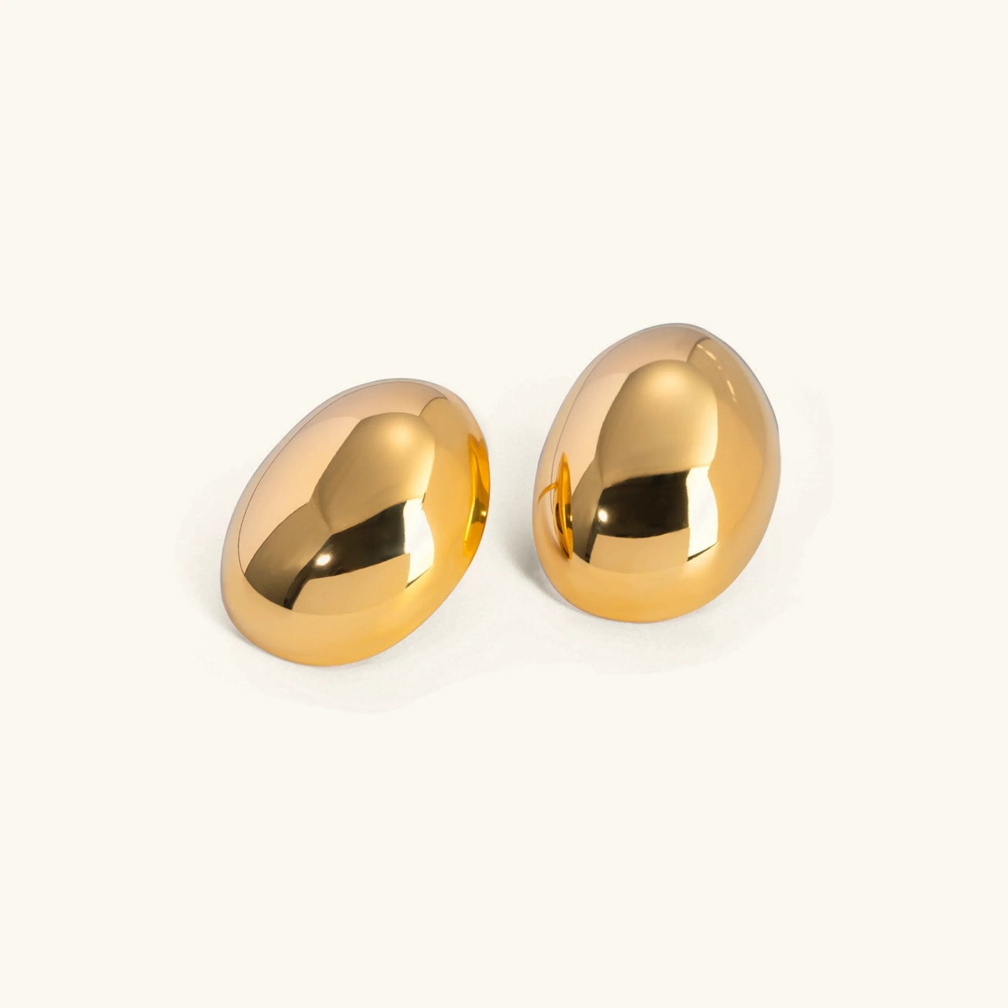 [Raffine]Callista Gold Bean Earrings