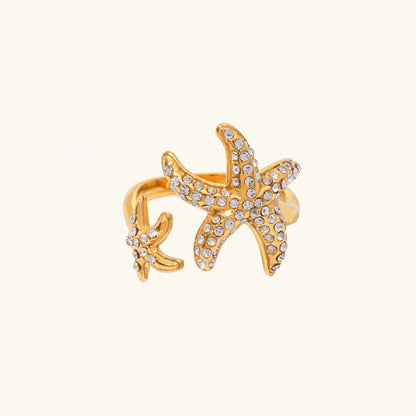 [Raffine]Marina Starfish Diamond Ring