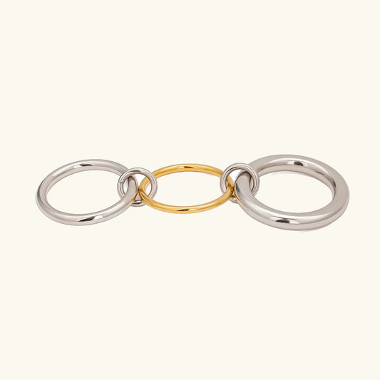 [Raffine]Canaria Stacked Ring