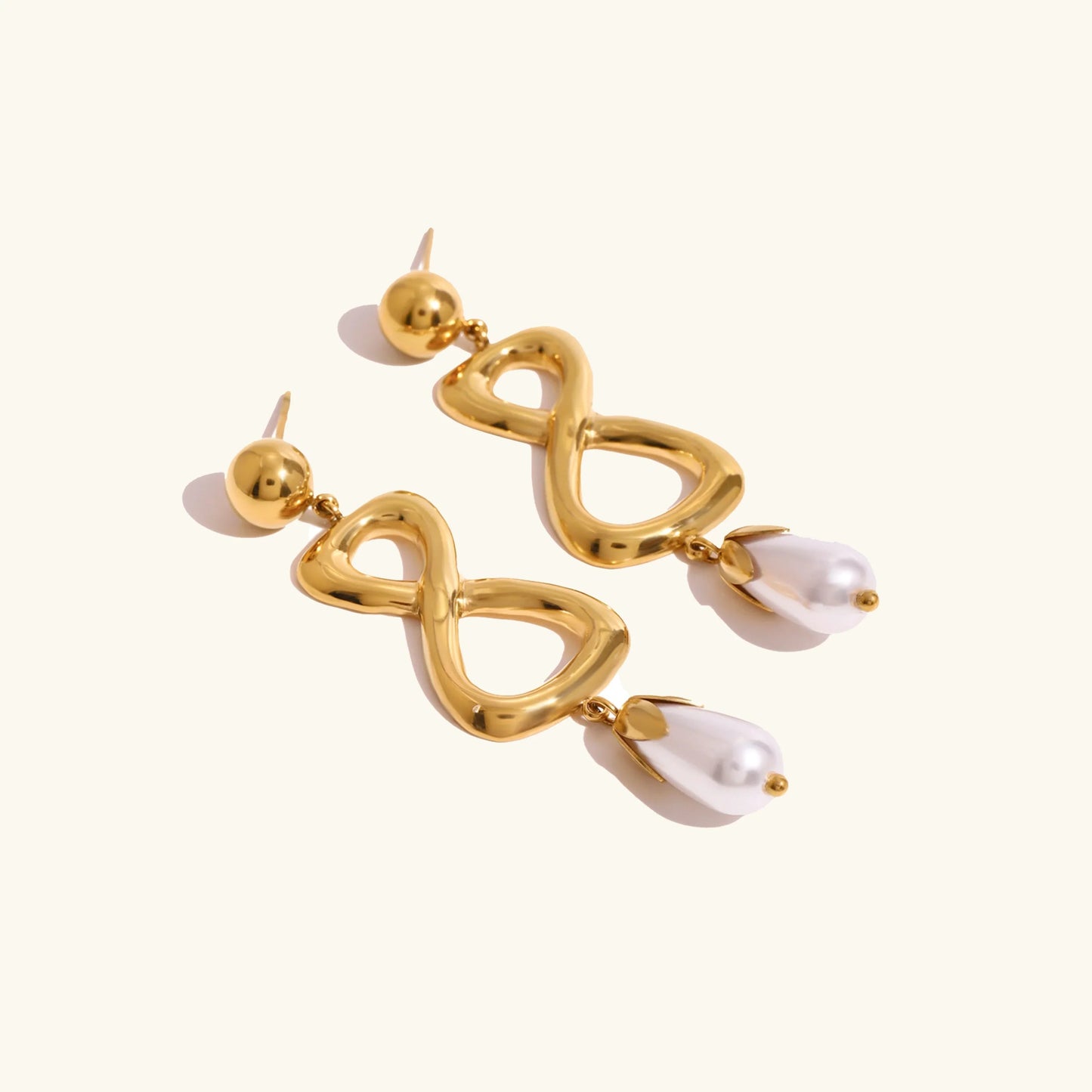 [Raffine]Kaylee Freshwater Pearl Earrings