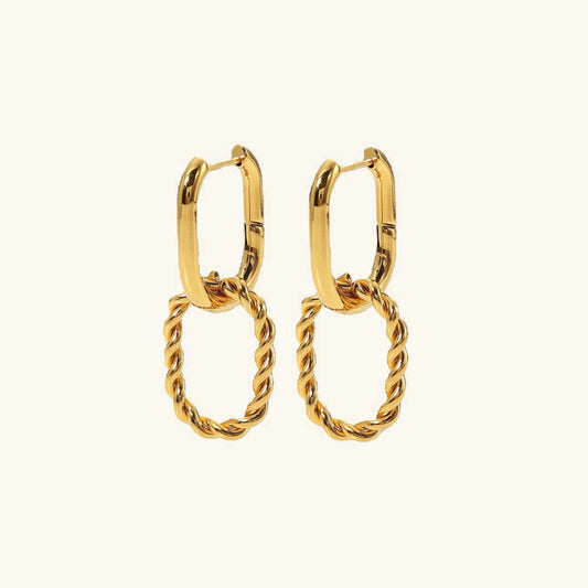[Raffine]Skadi Gold Earrings