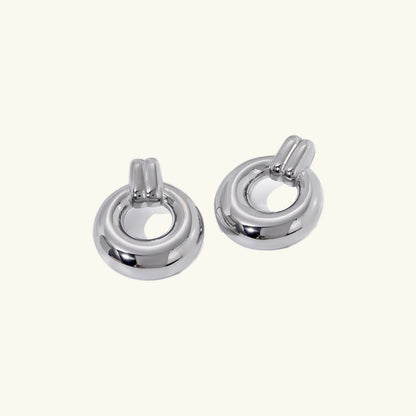 [Raffine]Lillian Silver Earrings