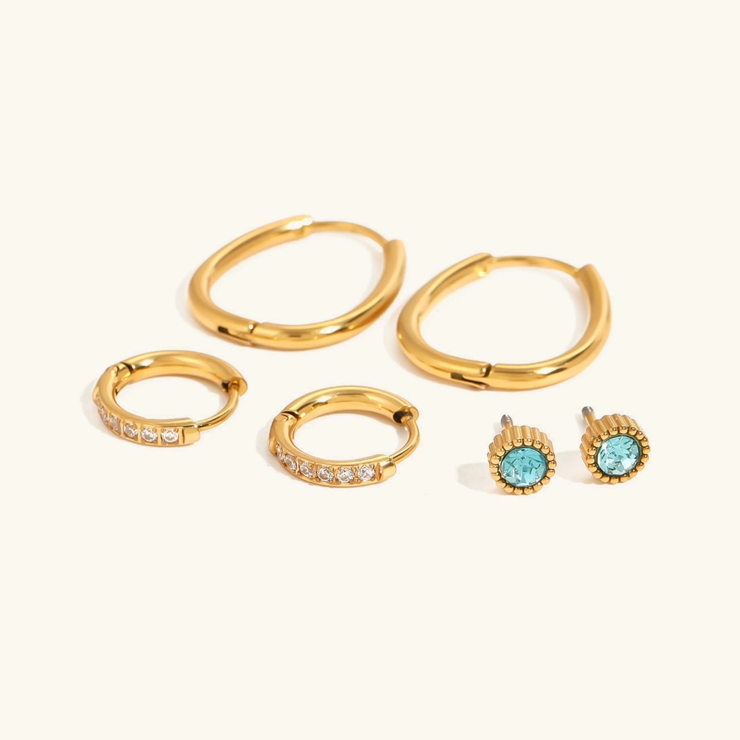 [Raffine]Kylie Diamond Earring Bundle