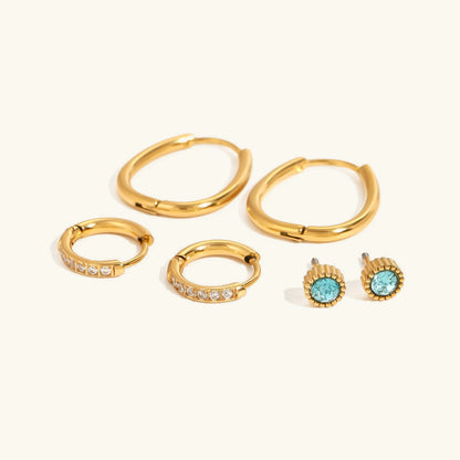 [Raffine]Kylie Diamond Earring Bundle