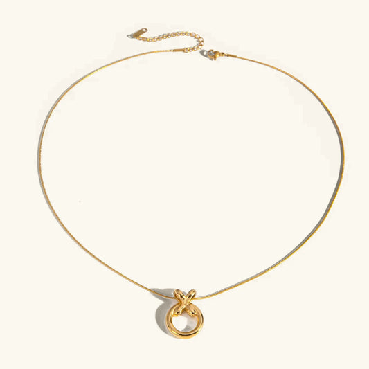 [Raffine]Anastasia Gold Necklace