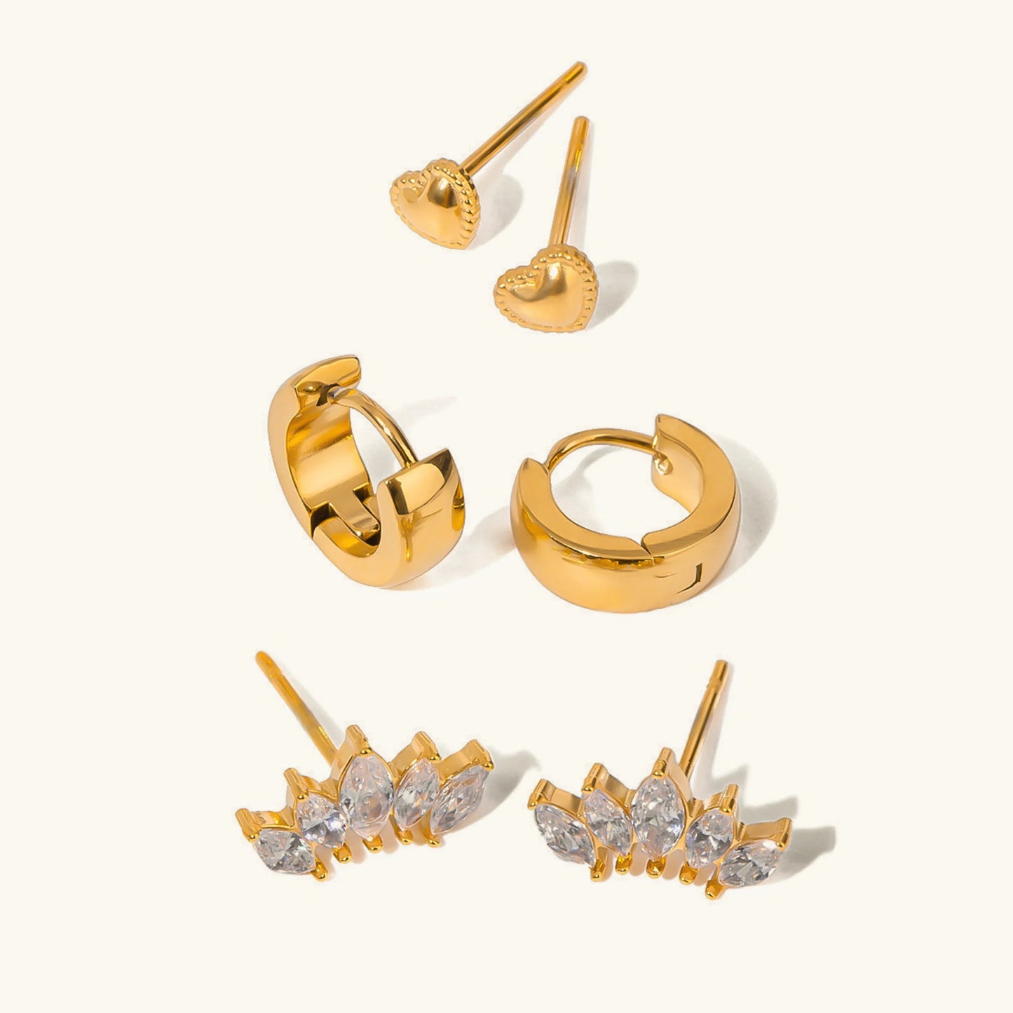 [Raffine]Lyanna Diamond Earring Bundle