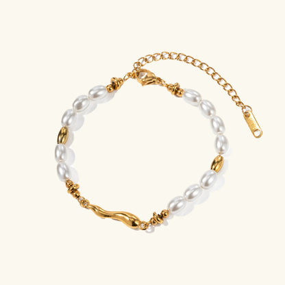 [Raffine]Dominique Freshwater Pearl Bracelet