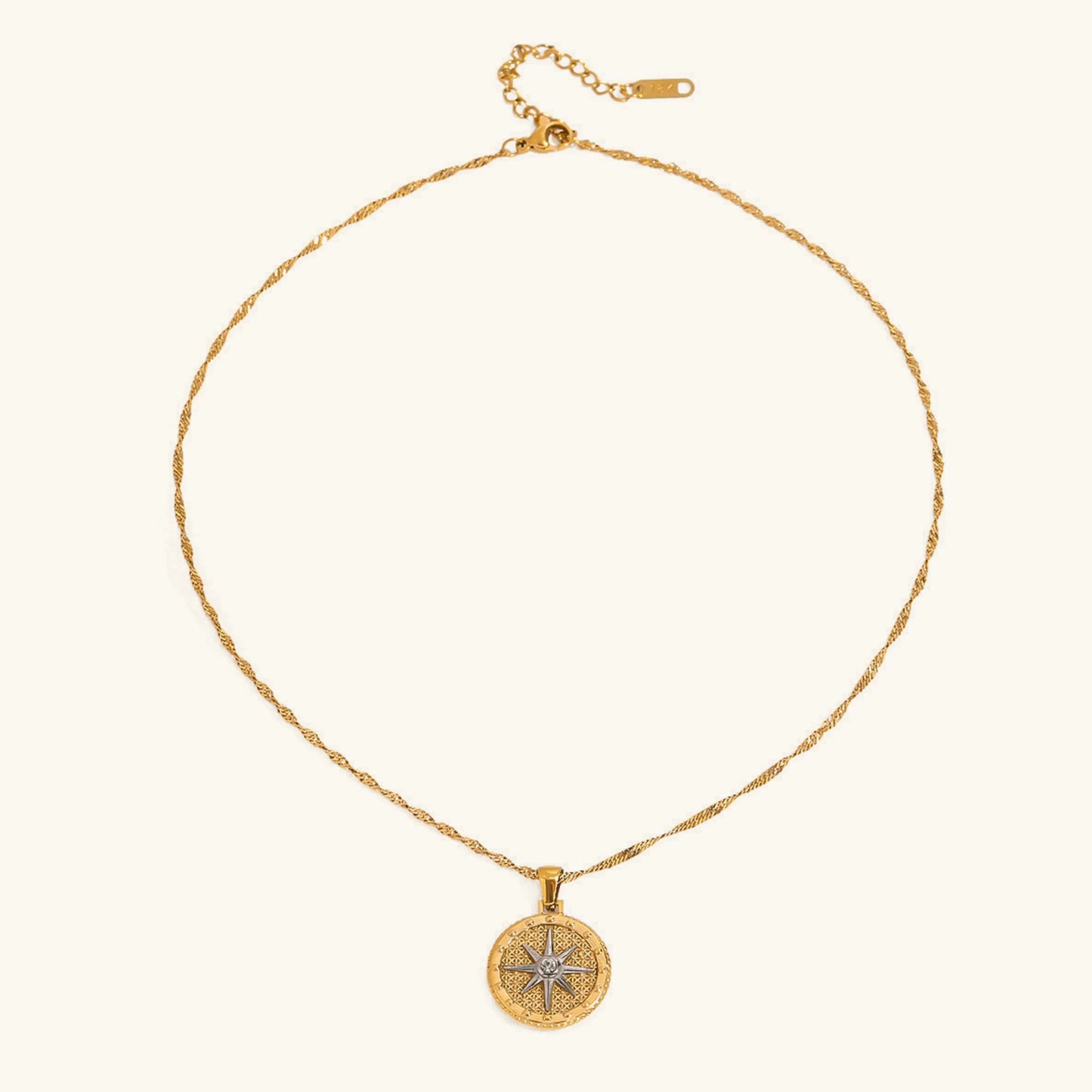[Raffine]Parker Gold Star Pendant