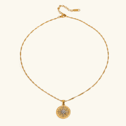 [Raffine]Parker Gold Star Pendant