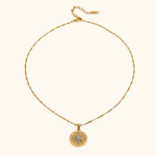 [Raffine]Parker Gold Star Pendant