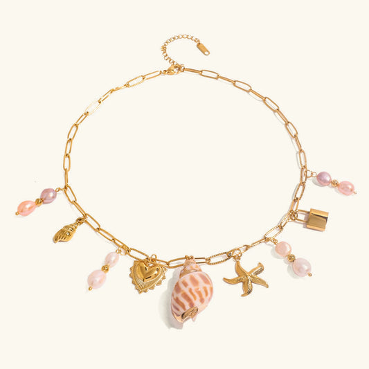 [Raffine]Pacific Freshwater Pearl Necklace