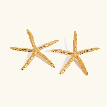 [Raffine]Claudia Gold Starfish Earrings