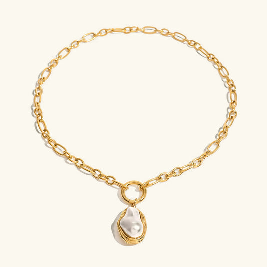 [Raffine]Shelby Mother Of Pearl Pendant