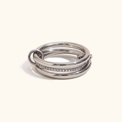 [Raffine]Evadne Diamond Ring Stack