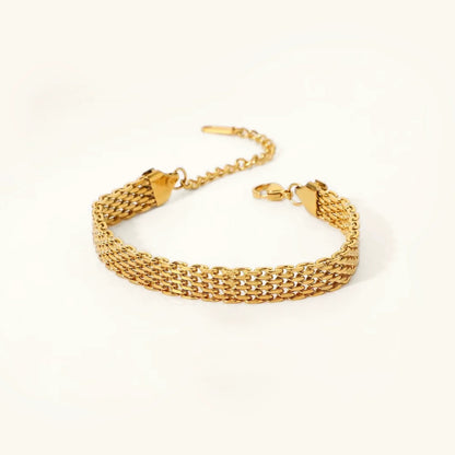 [Raffine]Imara Gold Chain Bracelet