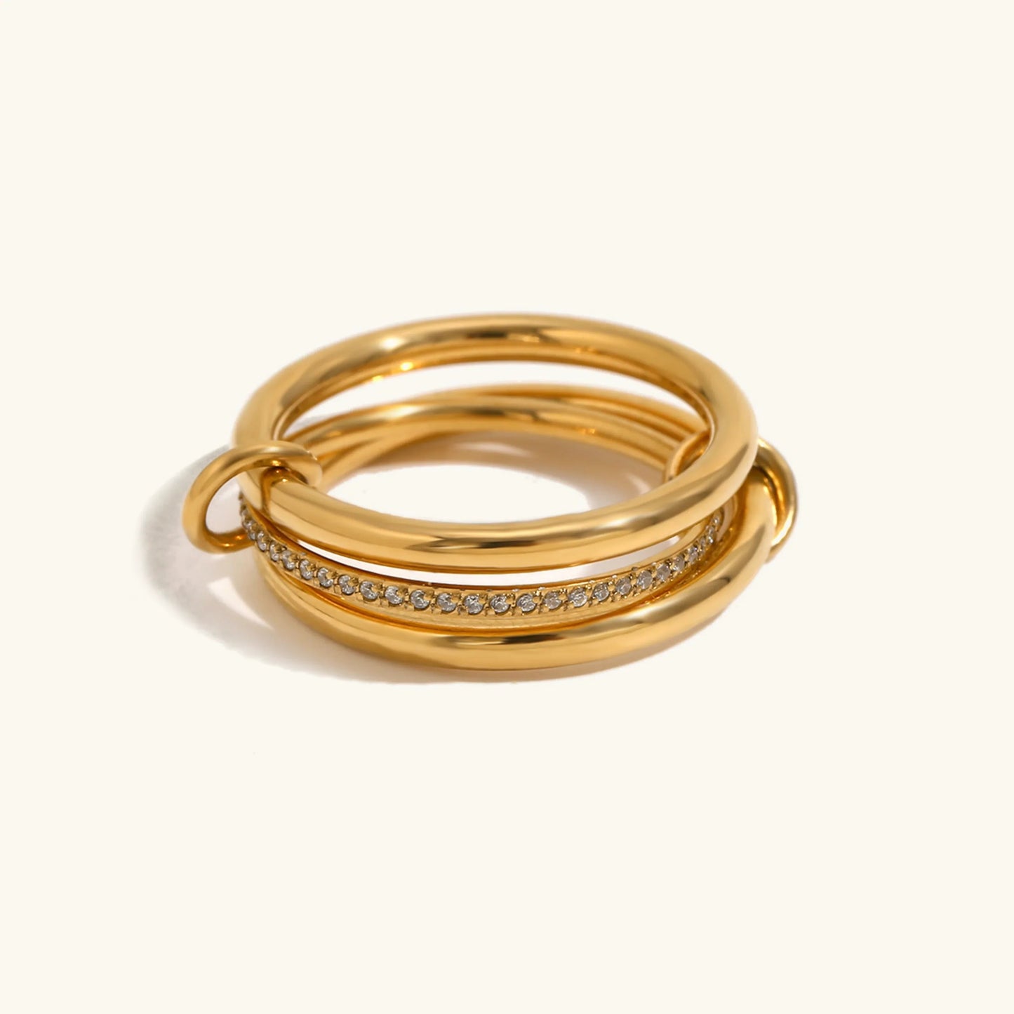 [Raffine]Dara Diamond Ring Stack