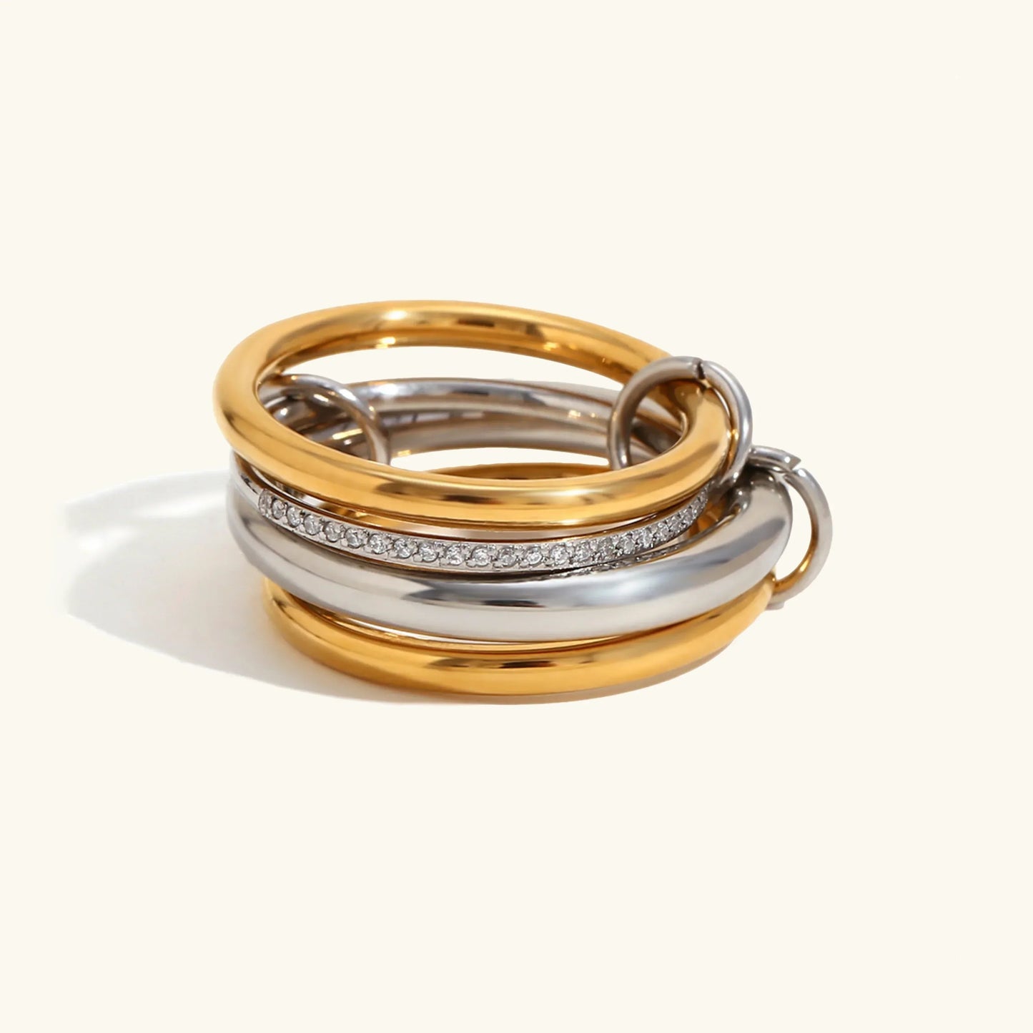 [Raffine]Aeliana Diamond Ring Stack