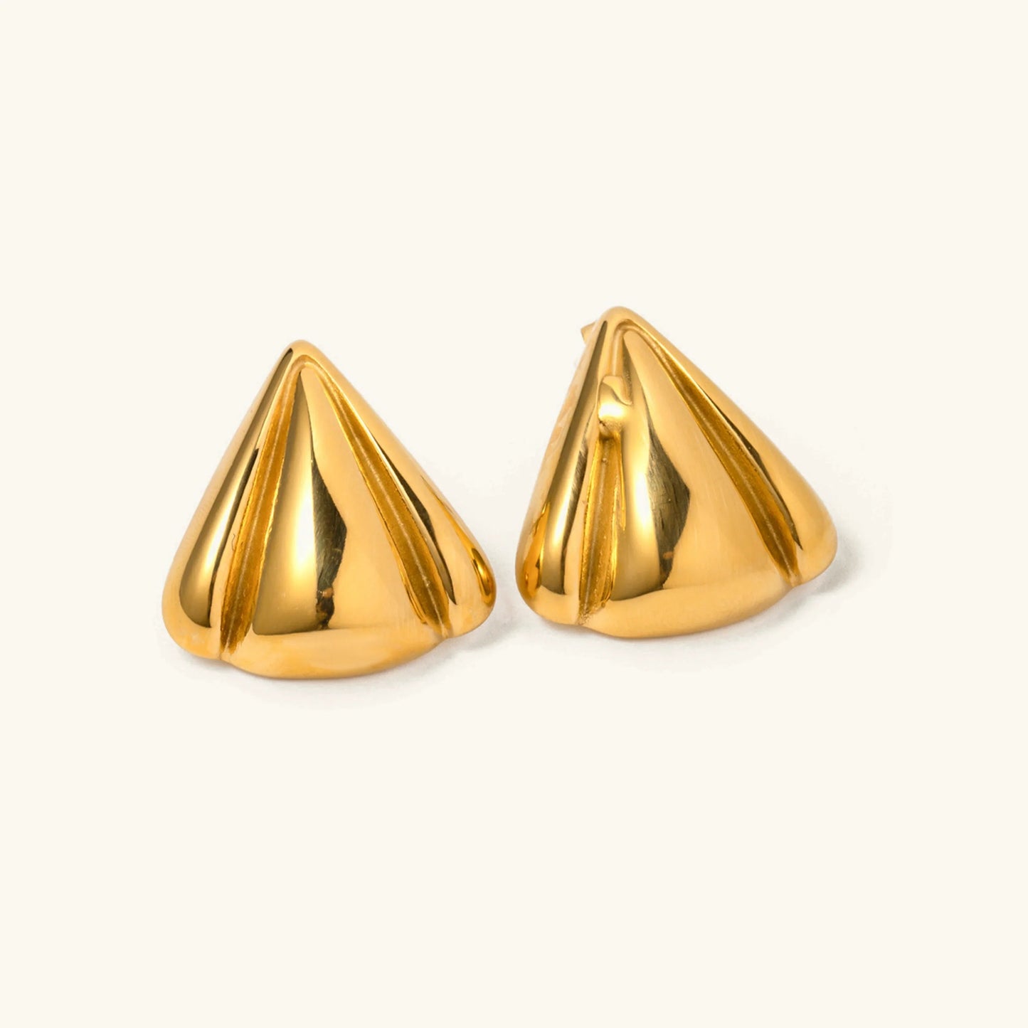 [Raffine]Jillian Vintage Gold Earrings