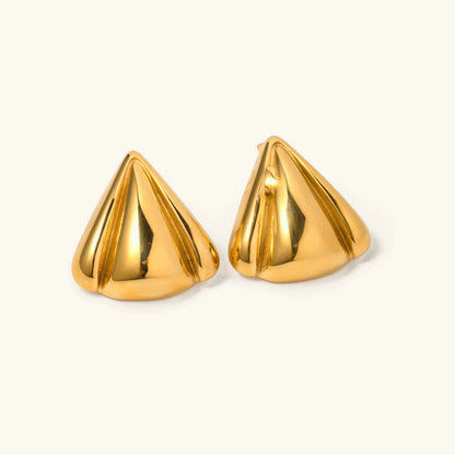 [Raffine]Jillian Vintage Gold Earrings