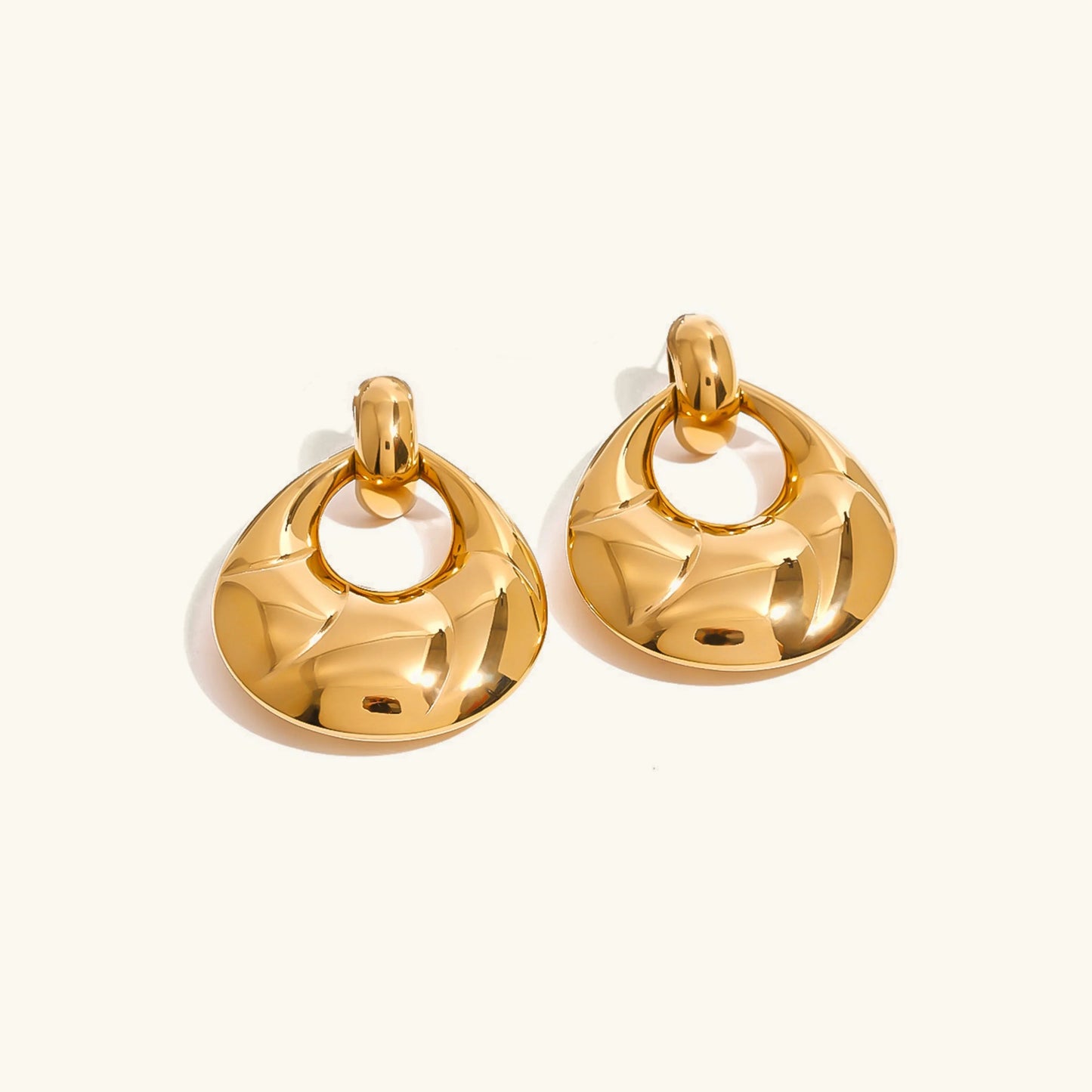 [Raffine]Coralyn Gold Earrings