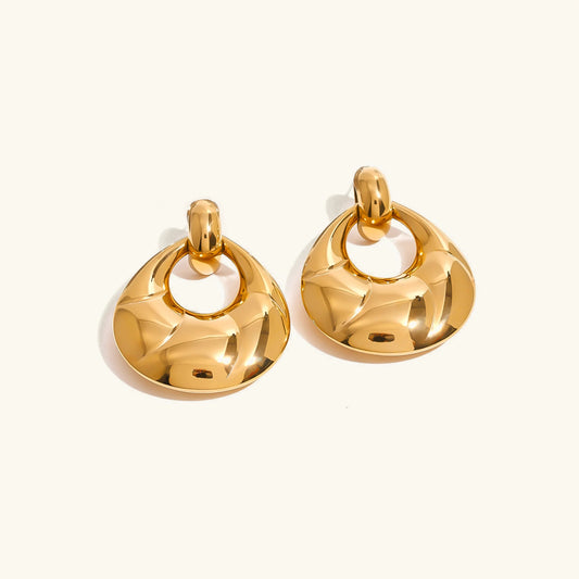 [Raffine]Coralyn Gold Earrings
