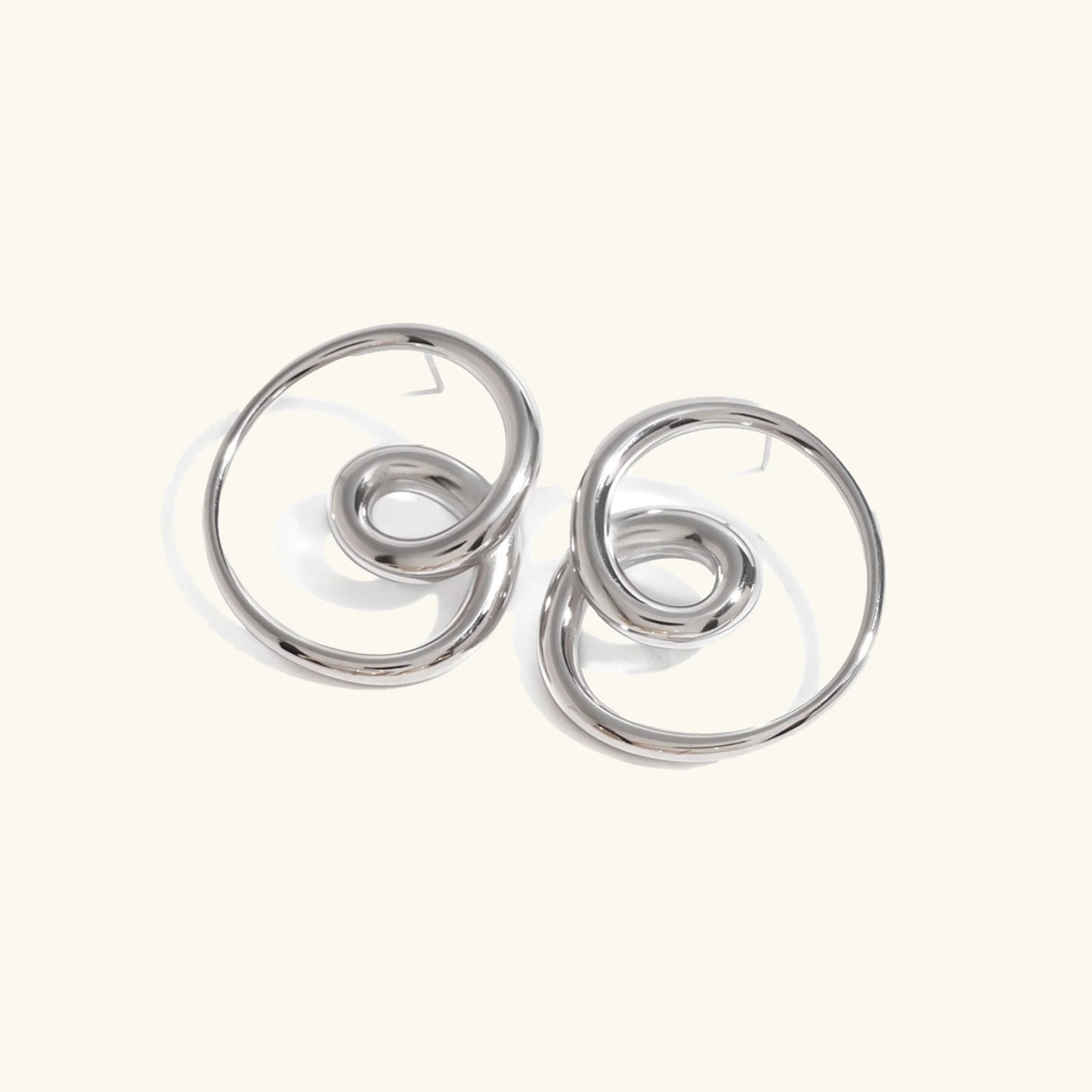 [Raffine]Angelique Golden Twist Earrings