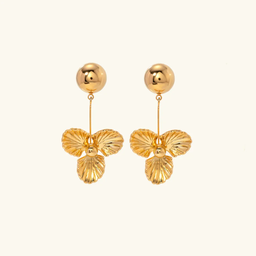 [Raffine]Andrea Gold Earrings