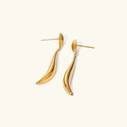 [Raffine]Aspen Gold Earrings