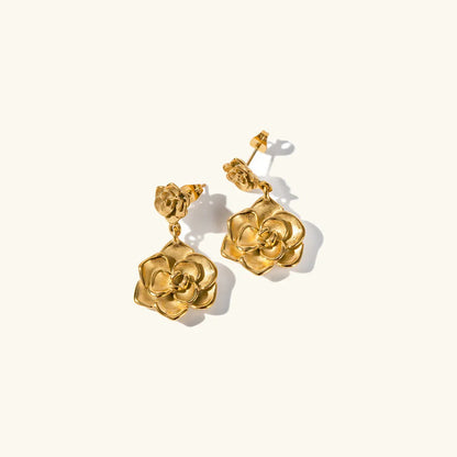 [Raffine]Thelma Gold Earrings