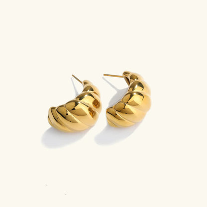 [Raffine]Kelsey Gold Earrings