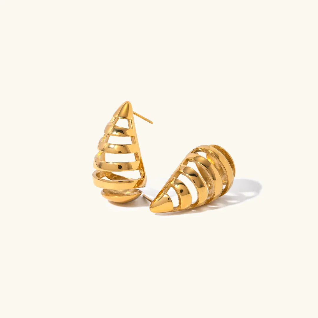 [Raffine]Katrin Drop Gold Earrings