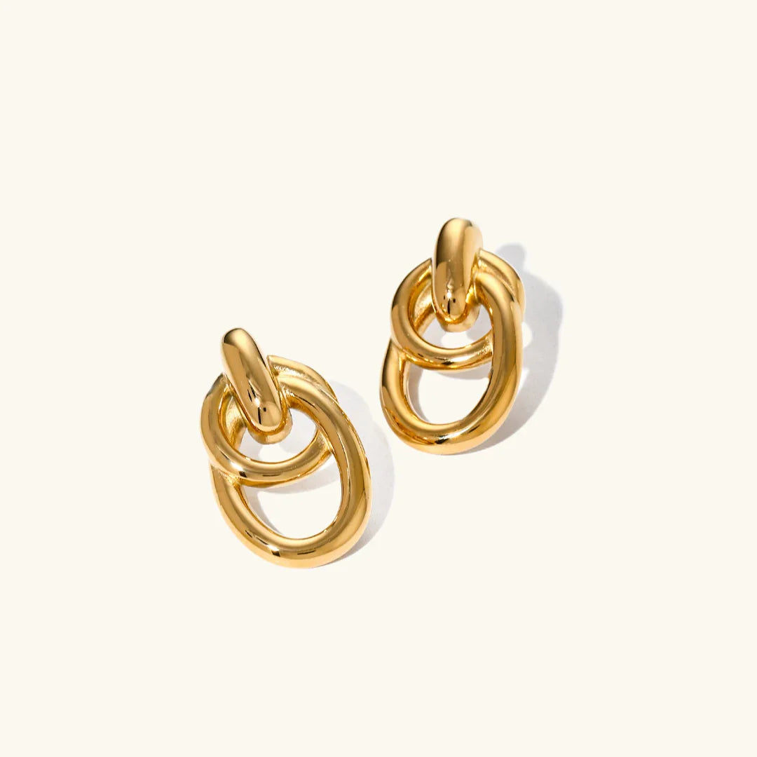 [Raffine]Amarelda Gold Earrings
