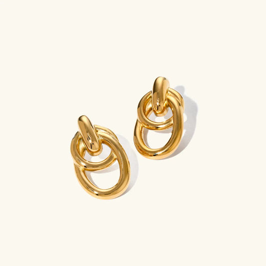 [Raffine]Amarelda Gold Earrings