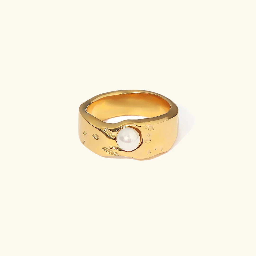 [Raffine]Cerulia Freshwater Pearl Ring