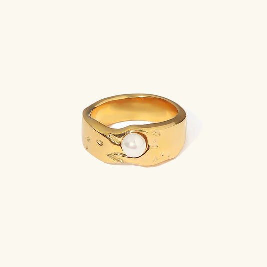 [Raffine]Cerulia Freshwater Pearl Ring