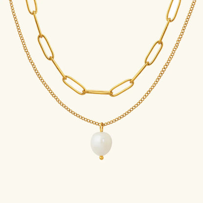 [Raffine]Undine Freshwater Pearl Necklace