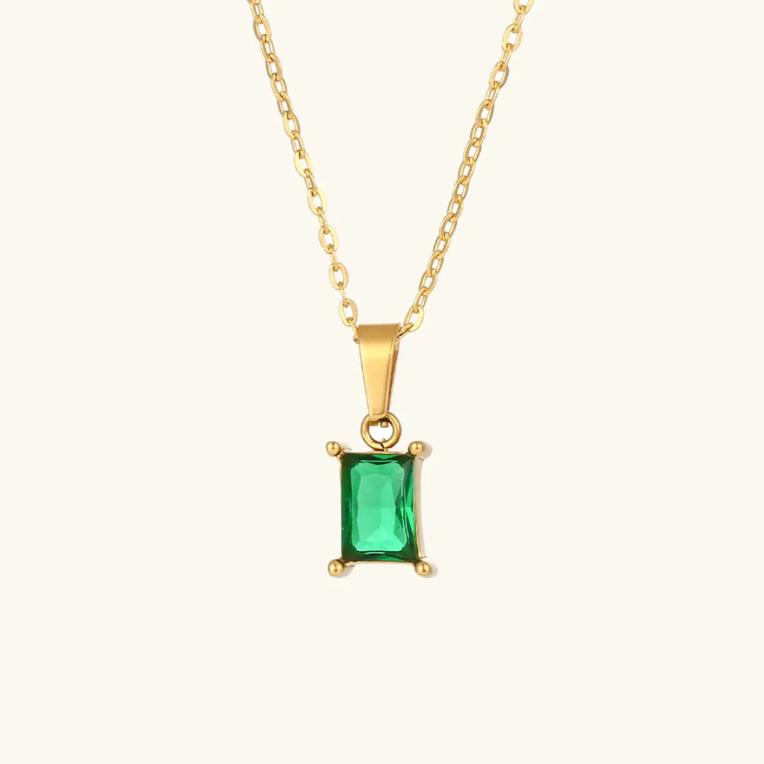 [Raffine]Emi Green Necklace