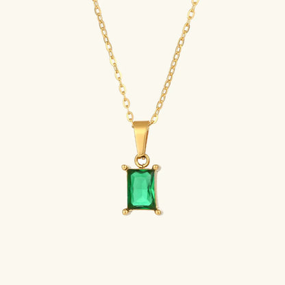 [Raffine]Emi Green Necklace
