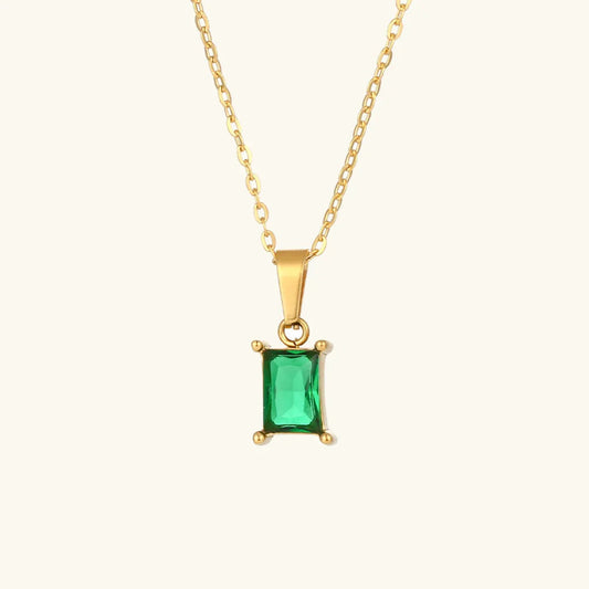 [Raffine]Emi Green Necklace