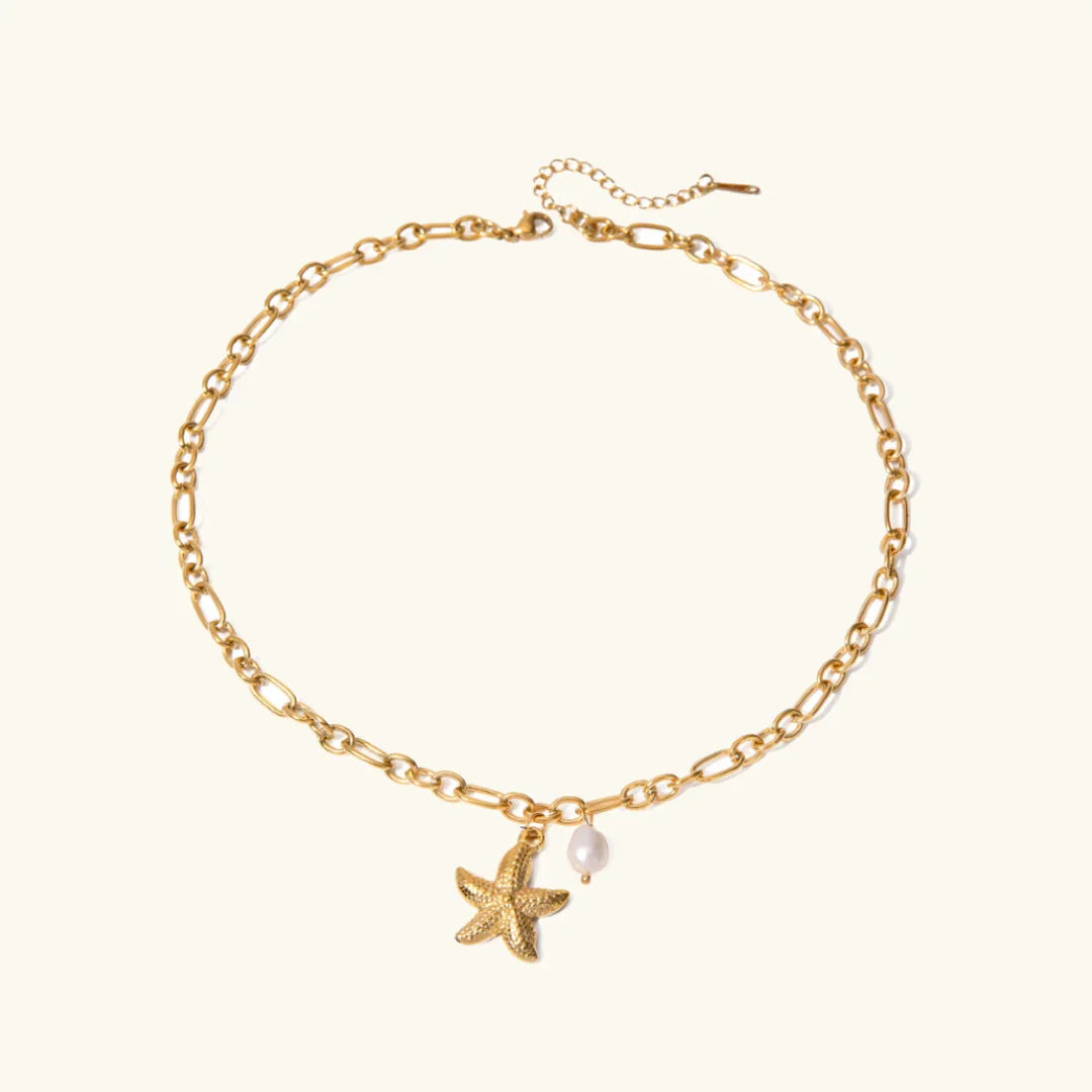 [Raffine]Lagoon Gold Necklace