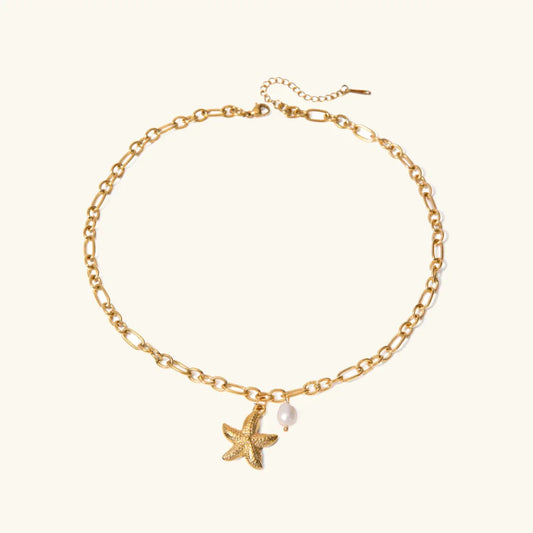 [Raffine]Lagoon Gold Necklace
