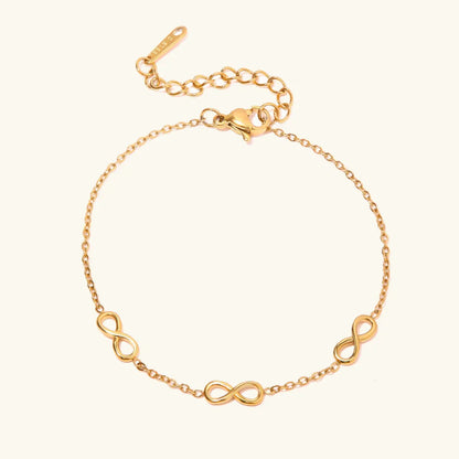 [Raffine]Everlasting Gold Bracelet