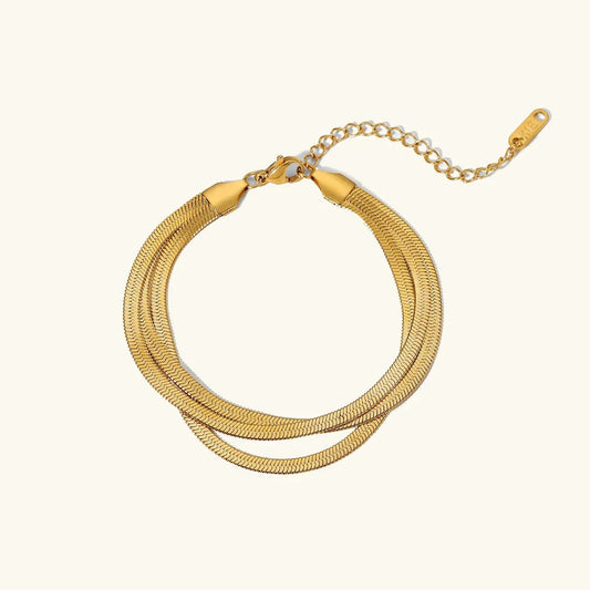 [Raffine]Abella Gold Bracelet