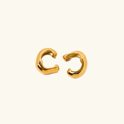 [Raffine]Fabienne Gold Ear Cuffs