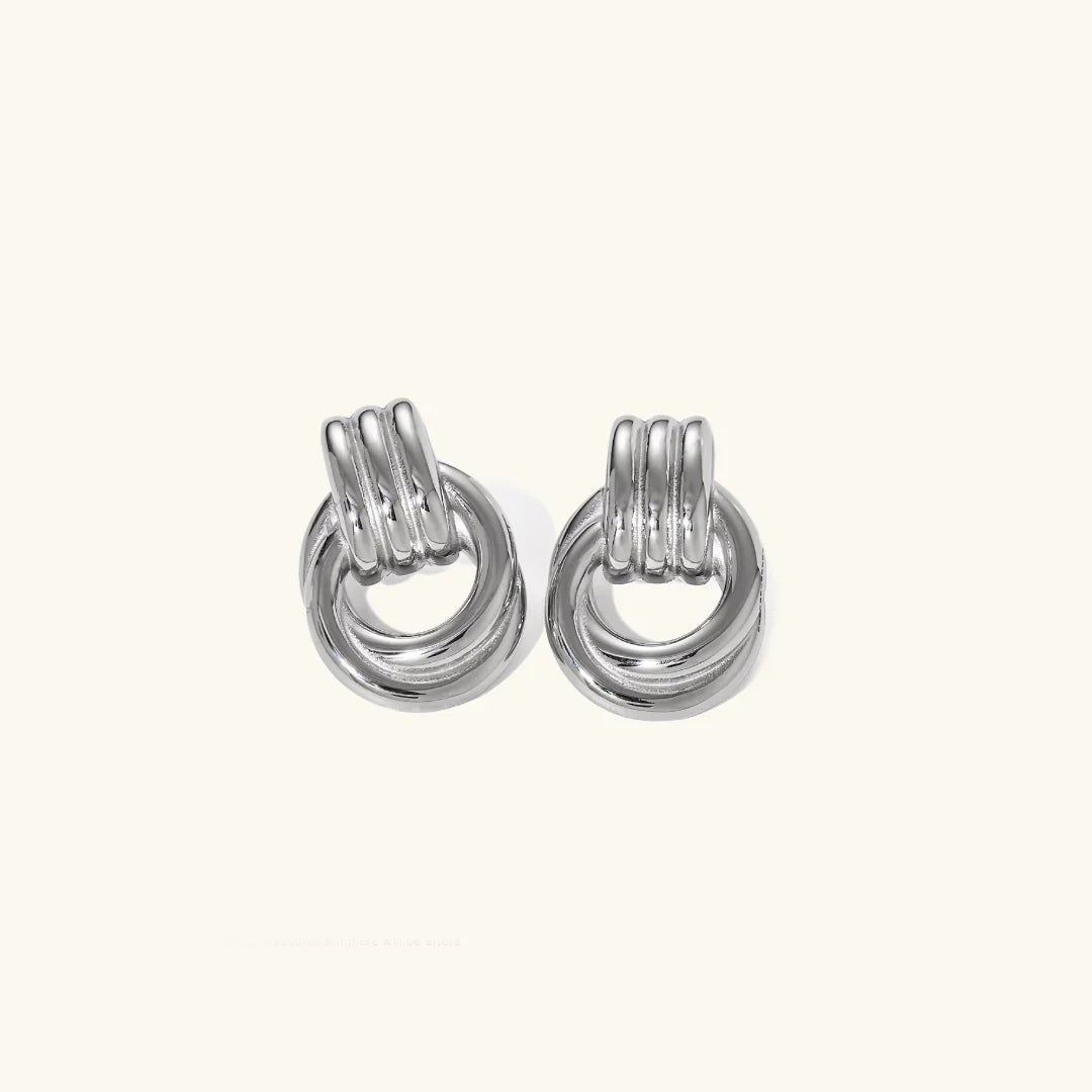 [Raffine]Luna Layered Hoop Earrings