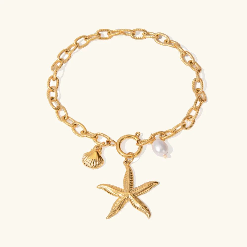 [Raffine]Atlantis Freshwater Pearl Bracelet