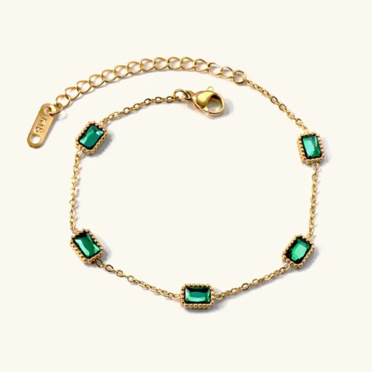 [Raffine]Erin Green Bracelet