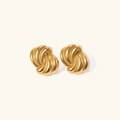 [Raffine]Floriana Gold Earrings