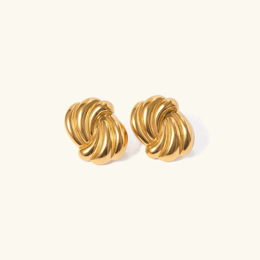 [Raffine]Floriana Gold Earrings