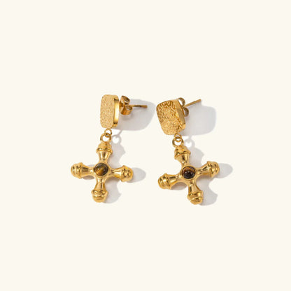 [Raffine]Della Gold Earrings